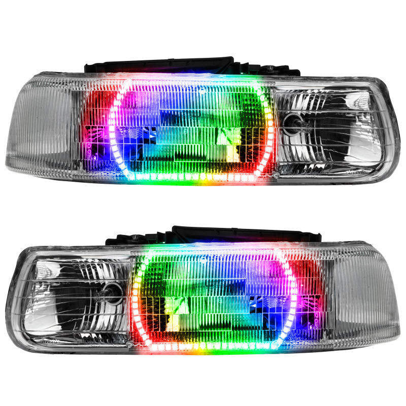 Chevrolet Tahoe Headlight Assembly - ORACLE Lighting - ColorSHIFT w/2.0 Controller - `00-`06 Chevrolet Tahoe Headlight Assembly - ORACLE Lighting - ColorSHIFT w/2.0 Controller - `00-`06